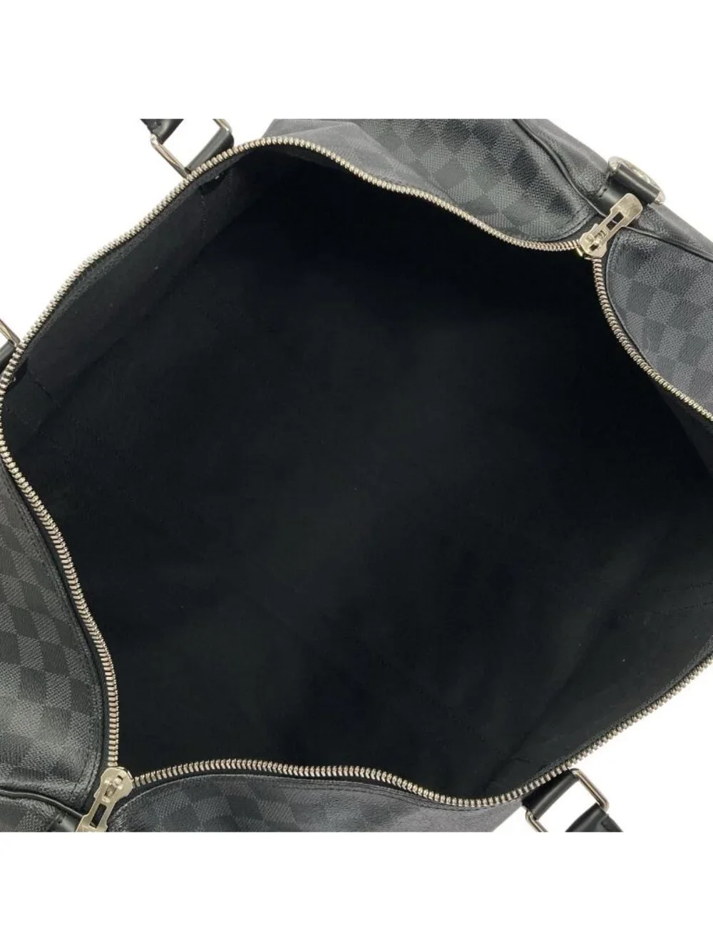 Louis Vuitton Damier Graphite Keepall Bandouliere 55 Boston